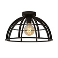 Domed ceiling lamp 40 cm dia 1xE27 black