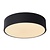 Mini ceiling light 20 cm dia LED Dim. 1x12W 2700K 3 StepDim Black