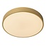 Medium matt gold ceiling lamp 39.5 cm dia LED Dim 24W 2700K 3 StepDim
