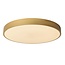 Mattgold Deckenleuchte 50 cm Durchmesser LED Dimb. 1x36W 2700K 3-Stufen-Dim