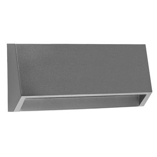 Graue Wandleuchte, Akzentbeleuchtung, IP65, 280 Lumen