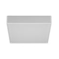 Fantasia GOA vierkante plafond- of wandlamp, zwart kunststof, SMD LED 16W 1900 lumen 3000K, IP65, 296x296x78mm
