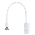 Fantasia Rune Flex bronze wall lamp with flexible arm, GU10 fitting and dimmable 5W bulb included, 665 mm high
