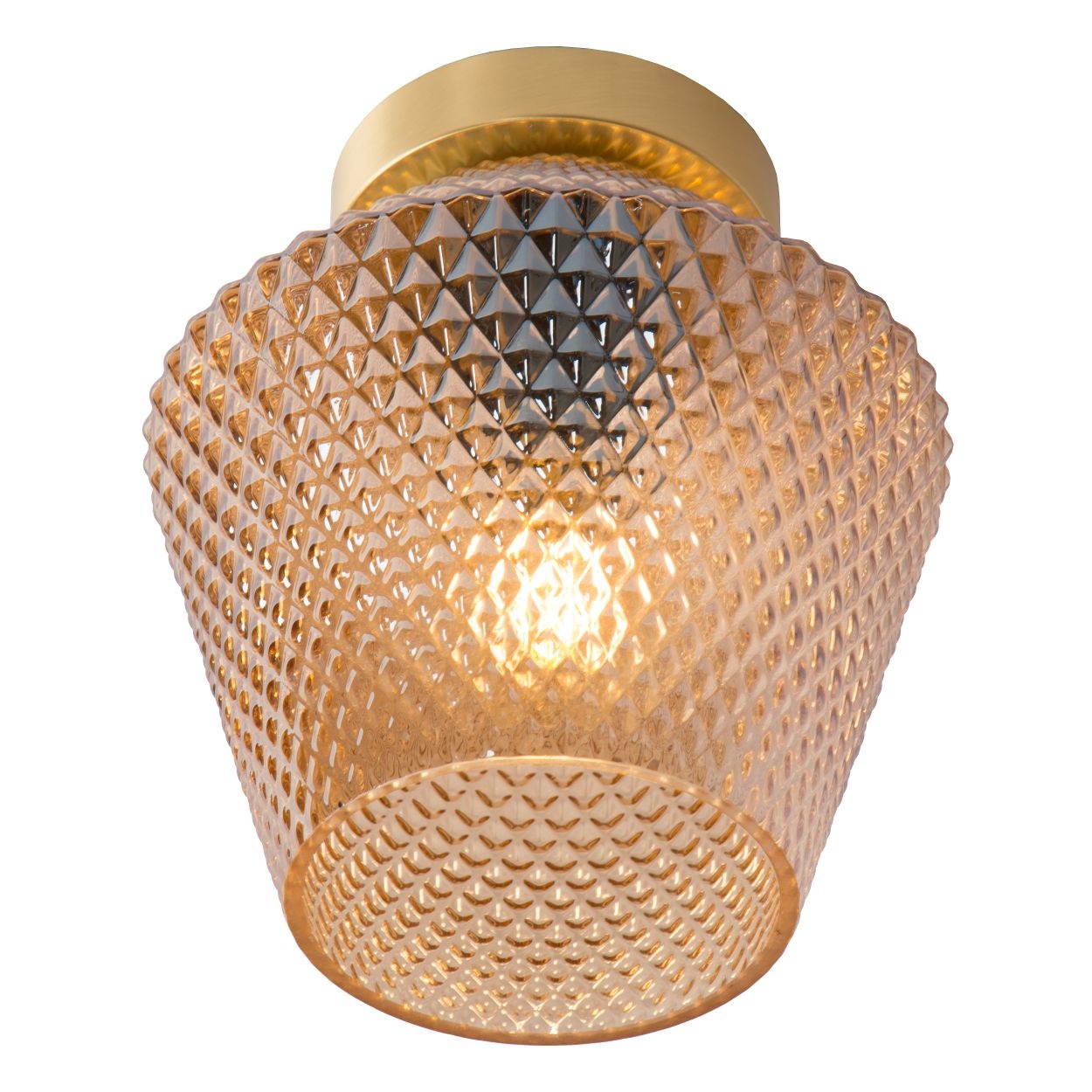Lampe mit Kristallglas 40cm Ø oder 50cm Ø