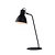 Contemporary adjustable black desk lamp 20 cm E14