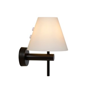 Waterproof rural black bathroom wall lamp G9 IP44