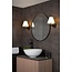 Waterproof rural black bathroom wall lamp G9 IP44