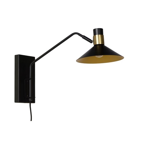 Ländliche bezaubernde schwarze Wandlampe E14
