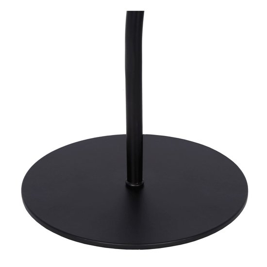 Stabförmige schwarze Tischlampe E14 3 StepDim