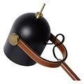 Timeless with retro look black desk lamp E27