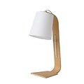 Scandinavian modern design white table lamp E14