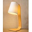 Lampe à poser blanche design scandinave moderne E14