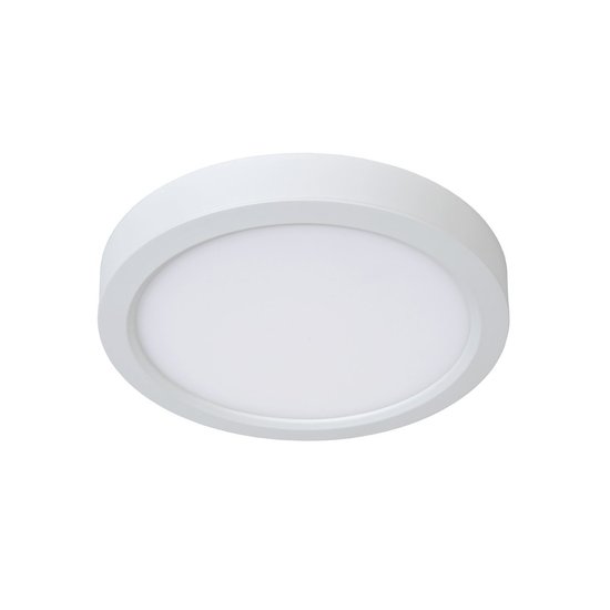 Plafonnier design blanc épuré atmosphérique 22 cm LED 17W 3000K