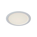 Plafón de diseño elegante blanco atmosférico 22 cm LED 17W 3000K