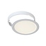 Atmospheric sleek white design ceiling lamp 22 cm LED 17W 3000K