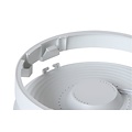Atmospheric sleek white design ceiling lamp 22 cm LED 17W 3000K