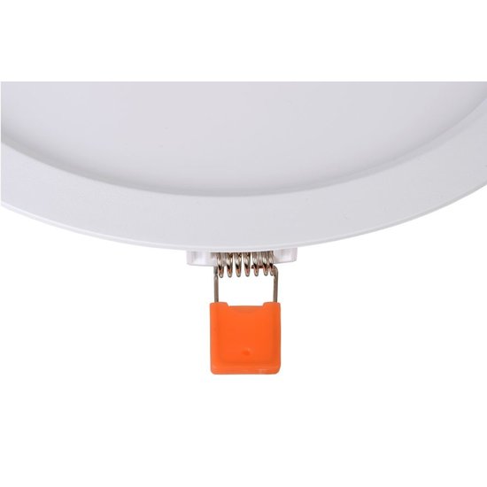 Atmospheric sleek white design ceiling lamp 22 cm LED 17W 3000K