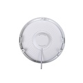 Atmospheric sleek white design ceiling lamp 22 cm LED 17W 3000K