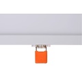 Sfeervol, strak design plafondlamp LED 17W 3000K wit