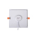 Sfeervol, strak design plafondlamp LED 17W 3000K wit
