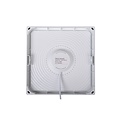Sfeervol, strak design plafondlamp LED 17W 3000K wit