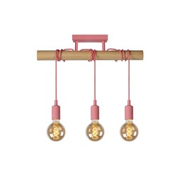 Cool, playful pink modern ceiling lamp E27