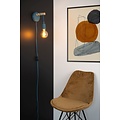 Einfache industrielle Wandlampe in lustiger Form (Kinderzimmer) 12 cm E27 blau