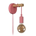 Industrielle, einfache und lustige Form rosa Wandlampe (Kinderzimmer) 12 cm E27