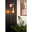 Industrieel, eenvoudig en leuke vorm roze wandlamp (kinderkamer) 12 cm E27