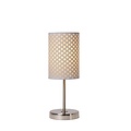 Lampe à poser blanche moderne et tendance 13 cm E27