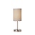 Modern en trendy witte tafellamp 13 cm  E27