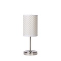 Modern and trendy white table lamp 13 cm E27