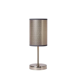 Lámpara de mesa moderna Trendy gris 13 cm E27