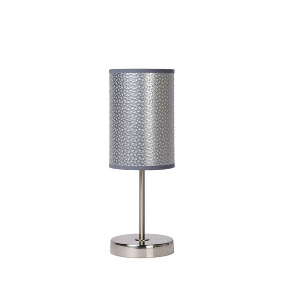 Lámpara de mesa moderna Trendy gris 13 cm E27