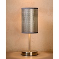 Trendy gray modern table lamp 13 cm E27