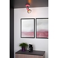 Pink simple and fun shape industrial wall spot (children's room) E27