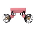 Playful pink and cool modern ceiling lamp E27