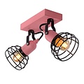 Playful pink and cool modern ceiling lamp E27