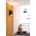 Black cylindrical elegant modern wall lamp 10 cm G9