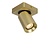 Matt gold/brass simple cylindrical ceiling spot LED DIM GU10 5W 2200K/3000K