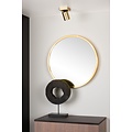 Matt gold/brass simple cylindrical ceiling spot LED DIM GU10 5W 2200K/3000K