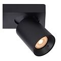 Eenvoudig cilindervormige plafondspot LED DIM GU10 2x5W 2200K/3000K zwart