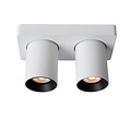 White simple cylindrical ceiling spotlight LED DIM GU10 5W 2200K/3000K