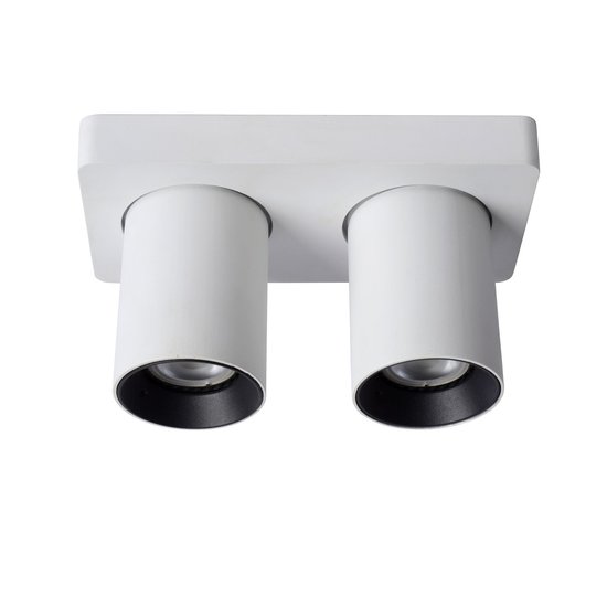 White simple cylindrical ceiling spotlight LED DIM GU10 5W 2200K/3000K