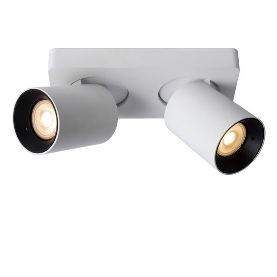 White simple cylindrical ceiling spotlight LED DIM GU10 5W 2200K/3000K