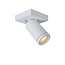 Spot de plafond cylindrique blanc et pratique moderne LED DIM GU10 5W 2200K/3000K IP44