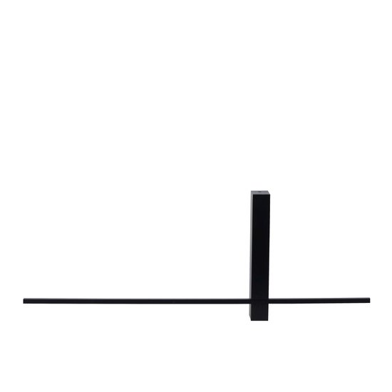 Aplique de pared elegante minimalista LED 6W 2700K negro