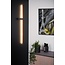Minimalist sleek black wall lamp LED 10W 2700K