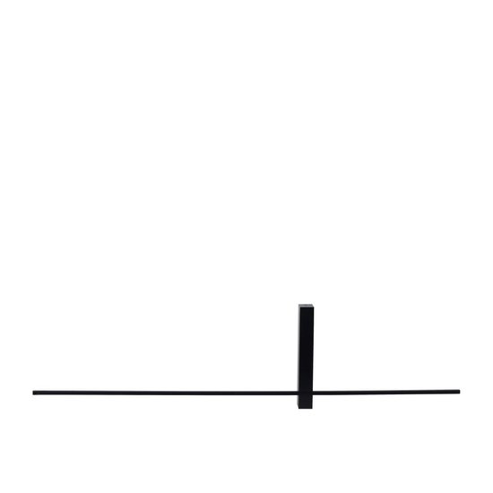 Aplique minimalista elegante negro LED 10W 2700K