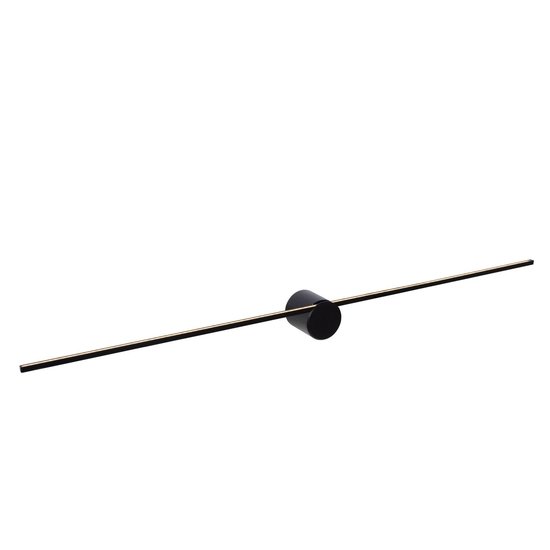 Simple and modern black wall lamp LED 10W 2700K IP44